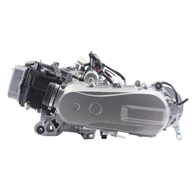 Động cơ xe tay ga 125CC Gy6 với bộ chế hòa khí ngang đánh lửa CDI Vỏ ngắn dài cho bánh xe 13 inch 14 inch